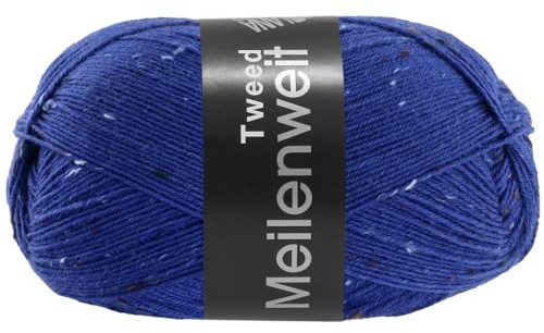 MEILENWEIT 100 g Tweed 177 – Royal