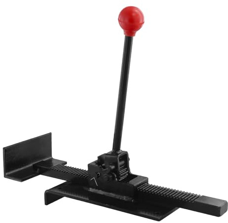 KEILEOHO Black Flooring Jacks for Hardwood Floors, Hardwood Flooring Jack Positioning Tool, Professional Flooring Jack Tool, Hardwood Floor Installation Jack for Wood and Laminate Flooring