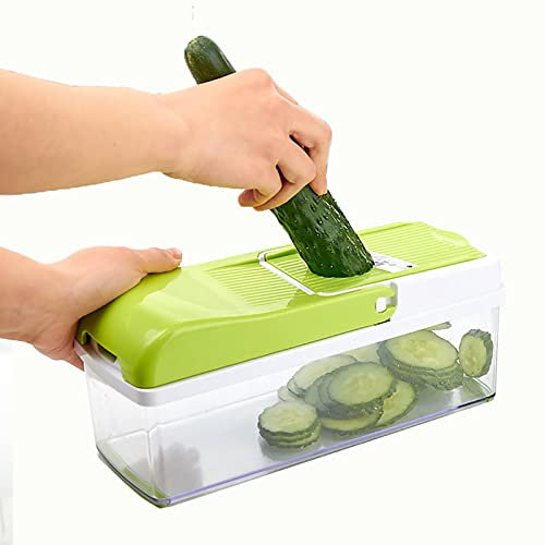 Portable String Vegetable Chopper - Cheese Chopper Mini, Veggie Slicer Cutter Grater, Food Processor Small, Vegetable Chopper Dicer Cutter Dicing Machine, Potato Onion Garlic Chopp