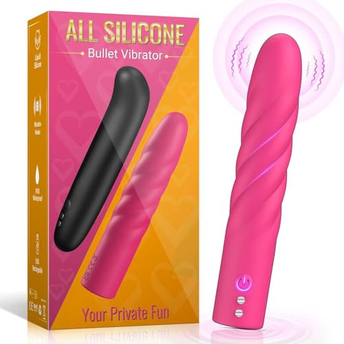 Mini Vibrator Vibration für Frauen Vibratorensets - Vibratoren Vibratorensets für Frauen Klitoris, Sex Spielzeug für die Frau Sexspielzeug, Sextoysets für Damen Vibrator Klein Dildo Leise(ROSA)