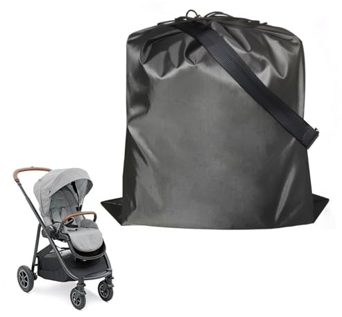 MDLSDE Reise-Kinderwagentasche für Flugzeug, 52 × 50 × 20 cm, kleiner Kinderwagen, Reisetasche, Flugzeug, wasserdicht, staubdicht, tragbar, universell für Familienausflüge, Reisen, große