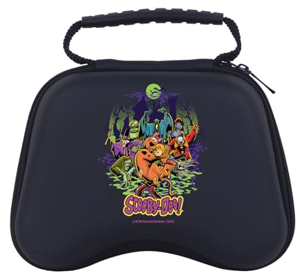 Head Case Designs Officially Licensed Scooby-Doo Monsters Graphics Hard Storage Travel Carry Case Compatible With Sony PS5 DualSense & Xbox Controller