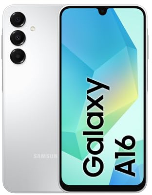 Samsung Galaxy A16 128 Go, Smartphone Android Déverrouillé, Écran 6,7, Batterie 5000 mAh, Gris, Version FR (Reconditionné)