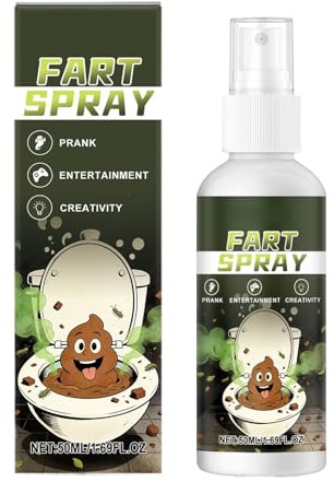Spray de Flatulence Extra Fort, Article pour blagues Pratiques de 50 ML | Spray pour blagues | pour Adultes, , Adolescents, fêtes, école, Maison, Travail