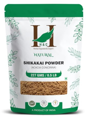 H&C 100% natürliches Shikakai (Akazie Concinna) Pulver – 227 g