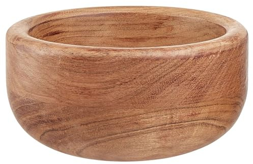 BUTLERS Schale Ø15cm Geschirraus Akazienholz -PURE KITCHEN- Bowl, tiefe Teller, Suppenschalen, Schüsseln für Obst, Müsli oder Dekoration