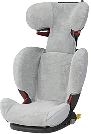 Maxi-Cosi 2499790110 Maxi-Cosi Sommerbezug, passend für Rodifix AP Kindersitz, Schonbezug Autositz, Bezug für die warmen Sommertage, Fresh Grey (passt nicht auf RODI SPS), grau