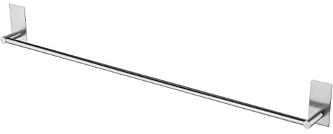 KES Handtuchhalter ohne Bohren Bad Handtuchstange Selbstklebend Badetuchhalter Edelstahl SUS 304 Handtuch Halterung Geschirrtuchhalter Kleben 75 cm Gebürstet, A7000S75B-2