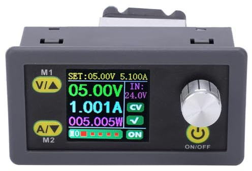 Módulo convertidor de Voltaje 80W 5 A Regulador de Voltaje Buck Boost Módulo De Voltaje Variable Programable Pantalla LCD Regulador De Potencia WZ3605E