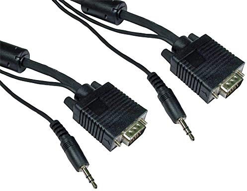 [UNBRANDED] CDEX-605 Câble SVGA + jack 3,5 mm 5 m | Câbles audio et vidéo