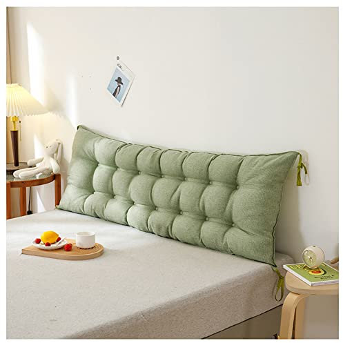 HYHMJ Große Bettkissen Mehrzweck Solide Farbe Reflux Kissen, Für Heimgebrauch Weich Keine Waschung Erwachsene Schlaf Kissen Polster Sitzbank Anlehnkissen,E,80 * 43cm
