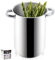 Pentola per asparagi per prosciutto in acciaio inox, 14 cm, 3,2 l