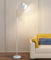 ANTENLICHT Lampadaire Sur Pied Blanc 360° | Pivotant Douille E27 max. 60W | Lampe de Canapé Moderne en métal avec hauteur 159cm | pour Salon Canapé Chambre à coucher（sans ampoules）