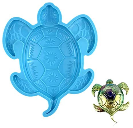 STOBOK 3piezas Molde De Para Tortugas Decoración De Pared Manualidades Epóxica y Para Decoración Del