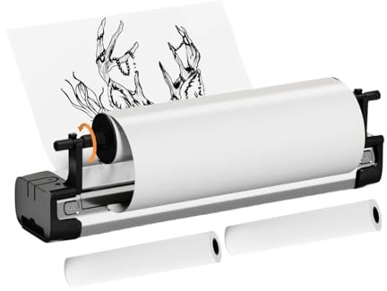 Halterung für Thermodrucker, mobile Halterung für Drucker, klein, tragbar, für Reisen, Zuhause, Geschäft, Studio