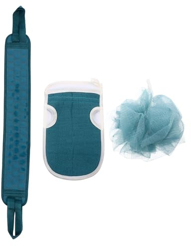 SAFIGLE Guantes para Frotar el Barro de Toallas de Baño Toalla de Ducha para Frotar la Espalda Uso Ducha Material Suave