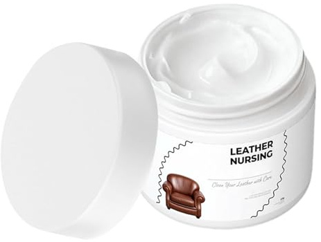 Lädervårdsprodukter för vård av plånböcker | 150 g naturlig vårdkräm – läderskorengörare, för vård av cowboysadlar, basebollhandskar, plånböcker, handväskor, jackor, ridsportutrustning