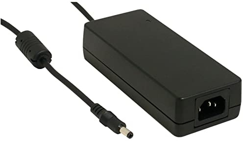 MeanWell GST90A12-P1M 80W 12V 6,67A Desktop-Netzteilkabel 100cm + DC-Stecker (2,1/5,5 mm)