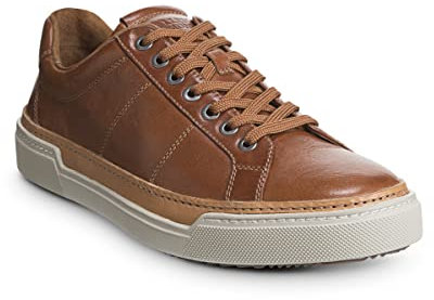 Allen Edmonds Men's Porter City Leather Derby Oxford Sneaker Walnut 10 D