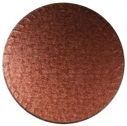 TRTO 1Pcs 22MM Brown Color Cake Boards Round Drum Single Boards Easy to Use and Cleans