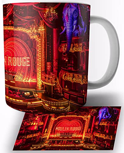 Moulin Rouge Paris France Keramik Becher 325ml Tasse Mug