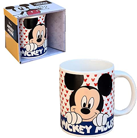 Tazza in ceramica, Topolino, Disney, Mickey Mouse, tazza mug, 350 ml, in scatola