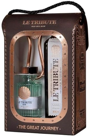 Le Tribute Gin&Tonic Miniatur Premium Pack DE (1x Gin 5cl + 1x Tonic 20cl + 1x Flaschenöffner)