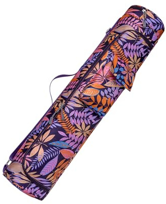 Hixingo Yogamatten-Taschen Yogatasche Wasserdicht Große Kapazität Tragetasche Sporttasche mit Seitentasche und Schultergurt für Pilates Matten & Yoga Zubehör Damen Sport Gym