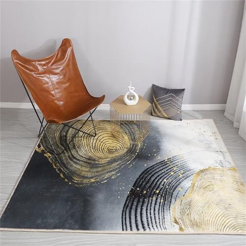 RUGMRZ Wohnzimmer Teppich Künstlerische Kreativität Outdoor Teppich Balkon Teppich auslegeware Schlafzimmer teppiche100X160CM