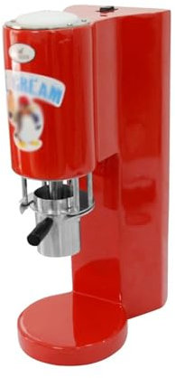 GLigeT Maquina de Helado Máquina for Hacer Helados, máquina formadora de Helados, Espaguetis, Helados, Rojo/Blanco/Amarillo Heladera (Color : A)
