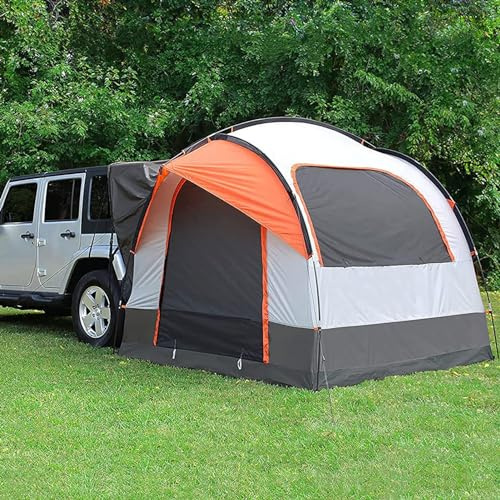 Campingbil Baklucka Bakre Tält Trunk Shelter Bil Camping SUV Boot Tält, 5-6 personer Universal utomhus vattentätt biltält, SUV Van Biltält for utomhusresor Camping med skärm