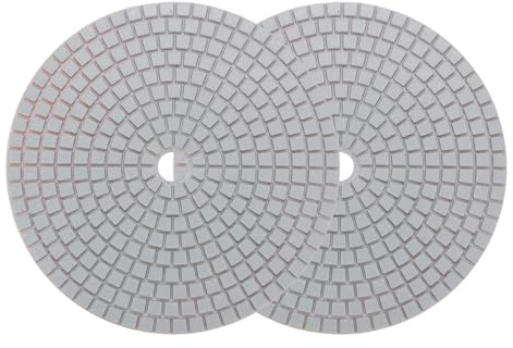 sourcing map Diamond Polishing Pad 7-Inch 800 Grits Wet/Dry Grinding for Stone Concrete Marble Countertop Floor 2pcs