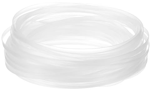QUARKZMAN Stecche per Corsetti PP, 1 Rotolo 1 mm x 20 Iarde, Stecche per Corsetti Colla Morbida per Abiti Sposa, Creazioni Fai Te, Borse, Cappello (Trasparente)