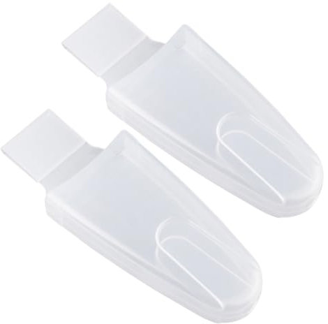 CIYODO Funda para Tijeras De Podar Jardín y Exterior Estuche De Plástico Transparente 8 Pulgadas 2 Piezas Protector Portátil para Tijeras De Jardinería Segura y Práctica