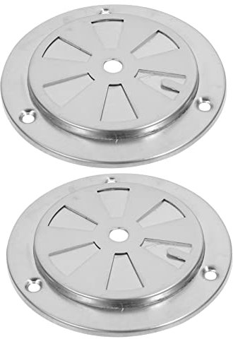 PAMINGONO Einfach Zu Installierende Trocknerentlüftung 2 Stück Edelstahlofen Für Belüftungsöffnungen