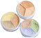 Triple Pot Concealer Full Coverage, Color Corrector for Dark Circles, Redness, Blemishes Spots, Cream Contour Palette Highlighter & Contouring Foundation 3Pcs