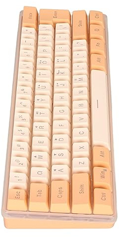 ZJchao Mini Tastiera, Tastiera da Gioco Cablata da Gioco Piccolo RGB 61 Tastie da Gioco Tastiera da Gioco da Gioco 60 Percento Tecnica Meccanica Imitata Compatta per il Tipo di