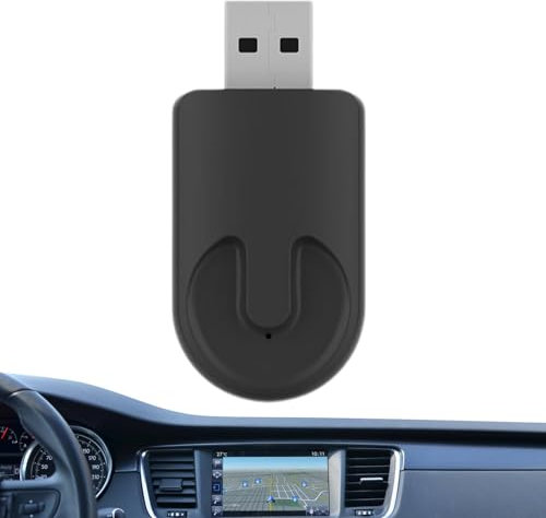 Adaptador inalámbrico de juego de automóviles, adaptador de automóvil inalámbrico | Adaptador de auto de teléfono inalámbrico 2 en 1,Gadgets automotrices de conexión estable para automóviles, camiones