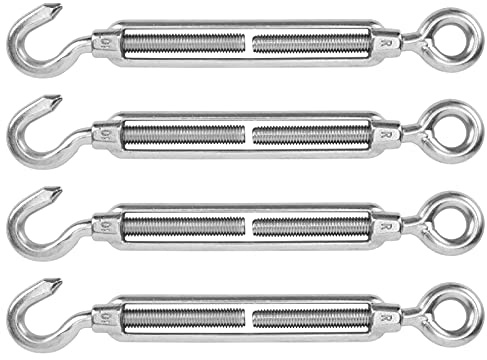 4PCS M10 Edelstahl Drehschnalle -Schaltkästenschraube Geschlossener Körperkieferschlossboot Tool