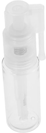 Hoement 50ml Refillable Powder Spray Bottle Portable Empty Dry Powder Applicator Mist Sprayer for Hair Skin Care Travel Use Detachable Plastic Bottle