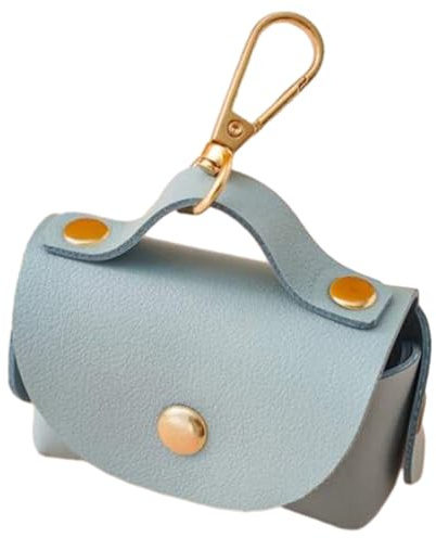 Dispensador de llanura aluvial del soporte de soporte de apagado de cotal con hebilla | Práctico portabolsas decorativas para perros para paseos, viajes, camping y en casa | Fácil e higiénicamente