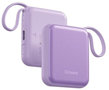 OCOOPA Handwärmer Elektrisch 2er Set, 3 Stufen Wärme, 7H*2 Lange sichere Wärme Taschenwärmer Wiederverwendbar, Passend für Handschuhe, Elektrische Handwärmer USB, Geschenke für Frauen, Pendeln