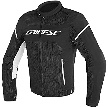 Dainese 173519694858 Weste Stoff, Schwarz/Schwarz/Weiß, 58
