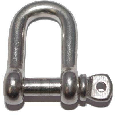 Manille Droite Ø19mm Libre INOX 316 - A4
