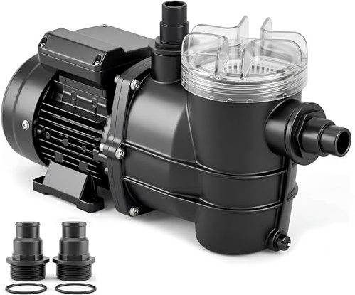 Monzana® Depuradora Bomba de Filtro para Piscina 9.960L/h Bomba Circulación de Agua Filtración 450W