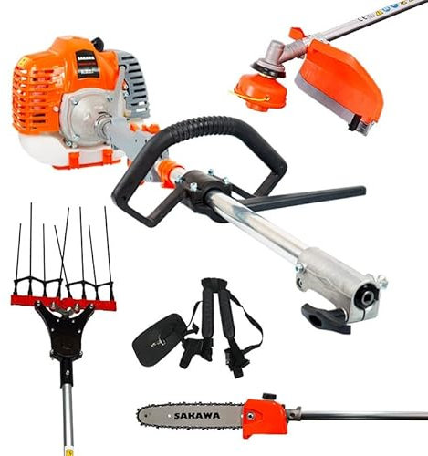 SAKAWA Multifunción Accesorios de Gasolina 52,7cc