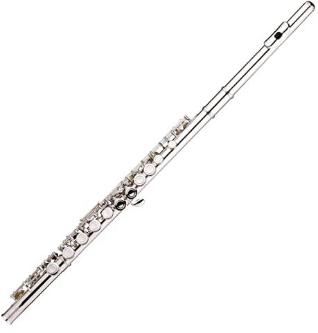 Querflöte Flöte Vernickelt 16 Löcher C Key Cupronickel Woodwind Instrumente Gepolsterte Tasche
