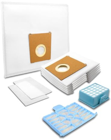 MisterVac 20 Stück Staubsaugerbeutel + Filter kompatibel mit Bosch BGB2KFL