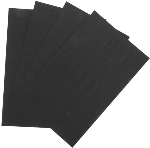 Anneome 4 Bögen Verdunkelungsaufkleber Mehrzweck-lichtblockierungsaufkleber Für Router Fernseher Wecker Licht Einfach Anzubringen