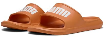 PUMA Mixte Divecat Adult Sandal, V2 Lite Maple Syrup- White, 43 EU